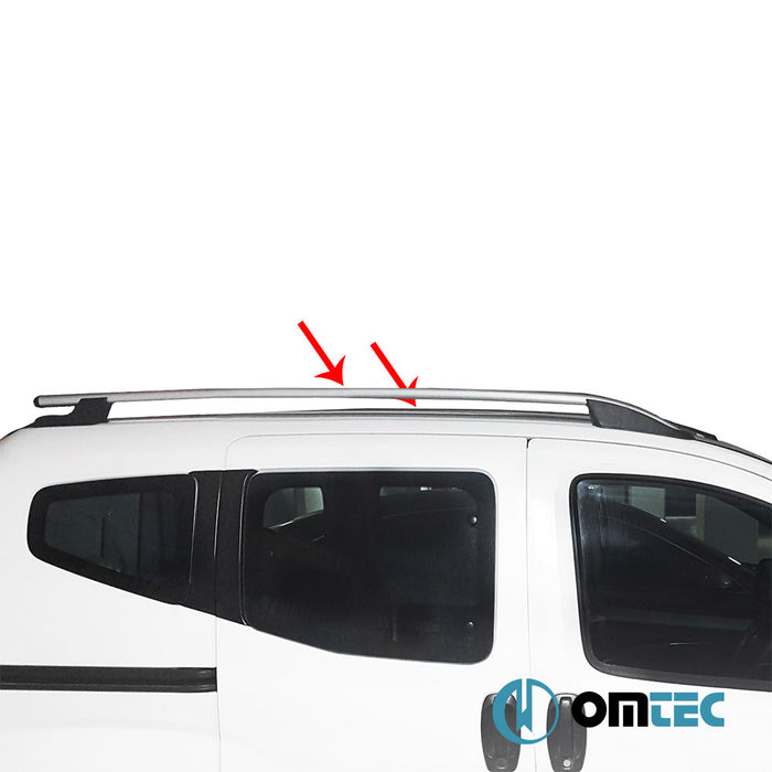 Roof Rails (Sport) Silver 2 pcs. Alu.(L3) - Ford Transit - VAN MK7 - (2014 - )