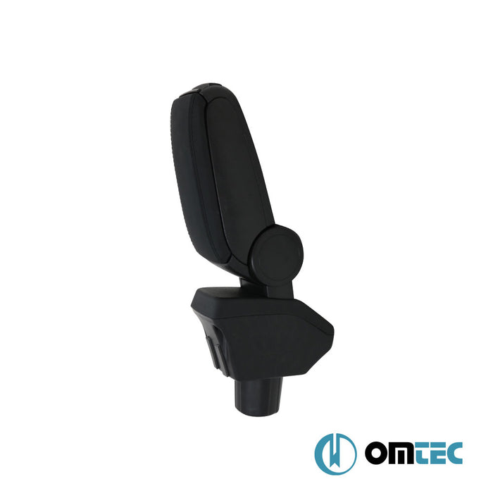 Armrest Box V1 (Leatherette+ABS Adapter) Black - Ford Puma - SUV I - (2020 - )