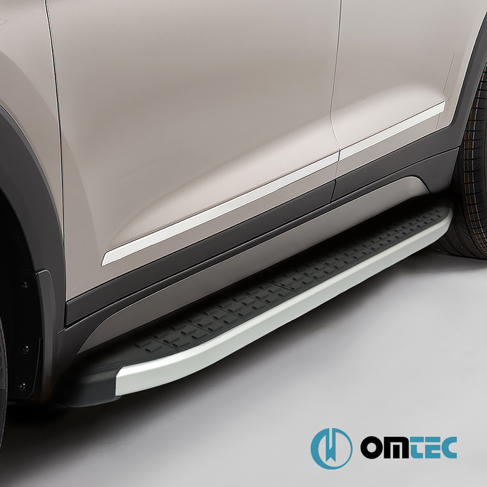 Side Step (ARY Alu) 2 Pcs. - Kia Sportage - SUV SL - (2010 - 2015)
