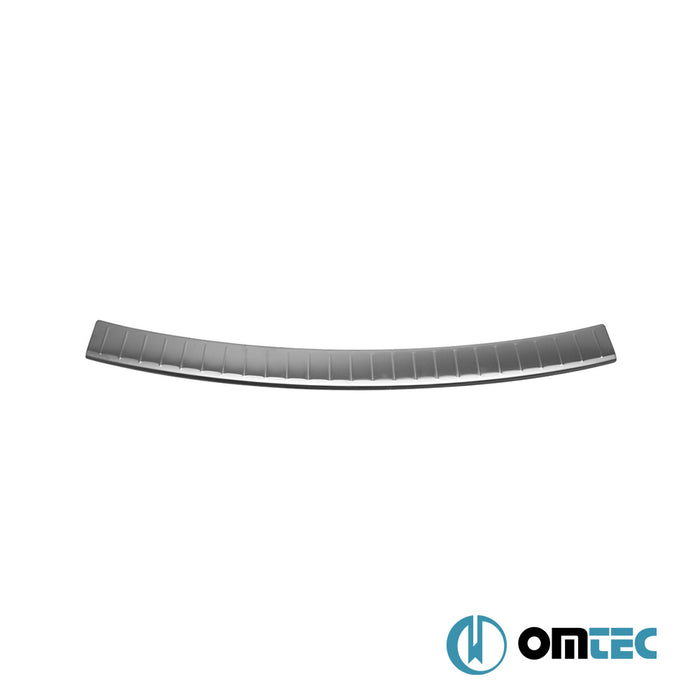 Rear Bumper Sill Cover S.Steel (Brushed) - Hyundai İ30 - SW GD - (2012 - 2016)