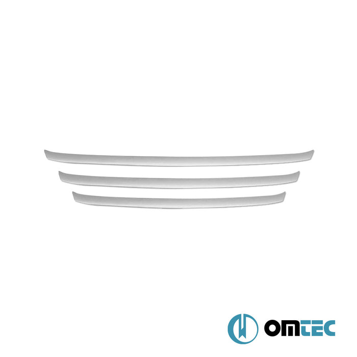 Grille de calandre - Baguettes chromées en inox (Brillant) - 3 pièces - Hyundai İ40 - SW I - (2012 - 2019)