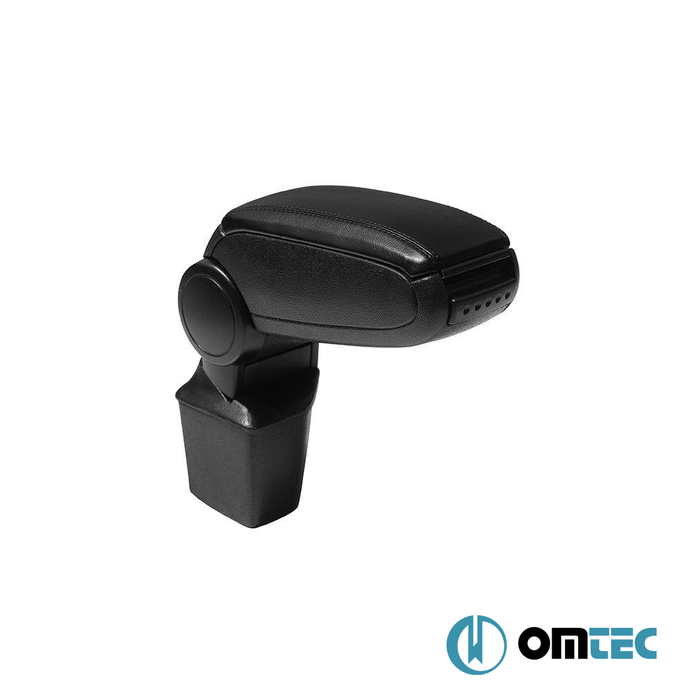 Armrest Box V1 (Leatherette+ABS Adapter) Black - Hyundai İ20 - HB 5D GB - (2014 - 2020)