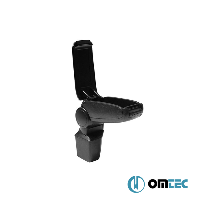 Armrest Box V1 (Leatherette+ABS Adapter) Black - Hyundai İ20 - HB 5D GB - (2014 - 2020)