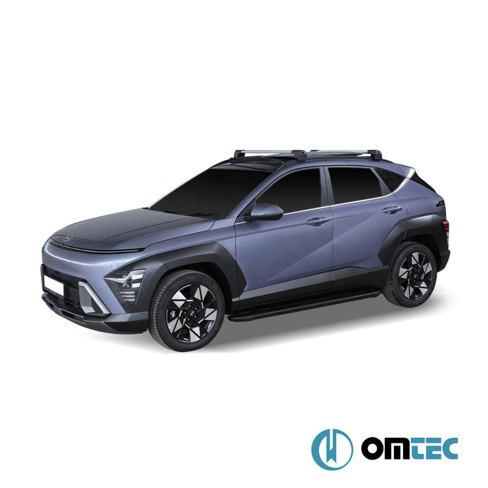 Side Step (APA - Black) 2 Pcs. - Hyundai Kona - SUV OS - (2017 - 2023)