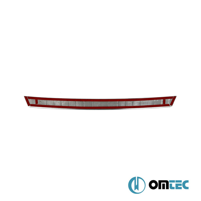 Rear Bumper Sill Cover S.Steel (Gloss) - Hyundai İ10 - HB 5D AC3 - (2019 - )