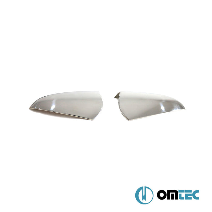 Mirror Cover 2 Pcs. S.Steel (Gloss) - Hyundai İ20 - HB 5D BC3/BI3 - (2020 - )