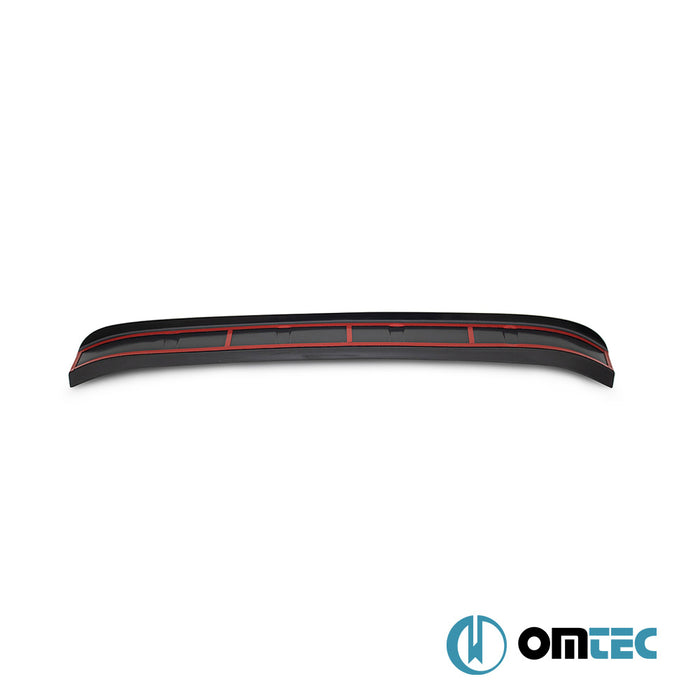 Rear Bumper Sill Cover (ABS Acrylic-Gloss Black) - Honda Civic - SD IX - (2012 - 2016)