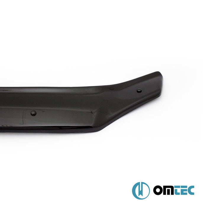 Bonnet Deflector (Black) ABS - Isuzu D-Max - PK RA/RC FL - (2005 - 2012)