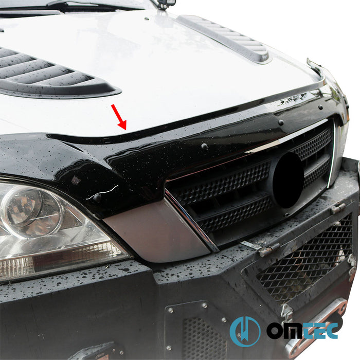 Bonnet Deflector (Black) ABS - Kia Sorento - SUV BL - (2002 - 2009)