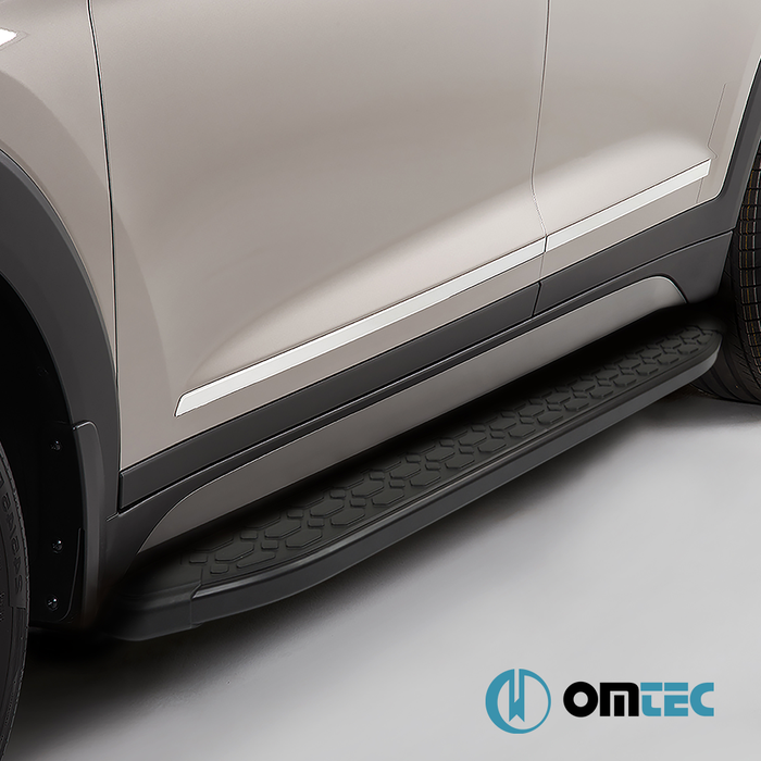 Side Step (BL Black) 2 Pcs. - Kia Soul - SUV AM - (2008 - 2013)