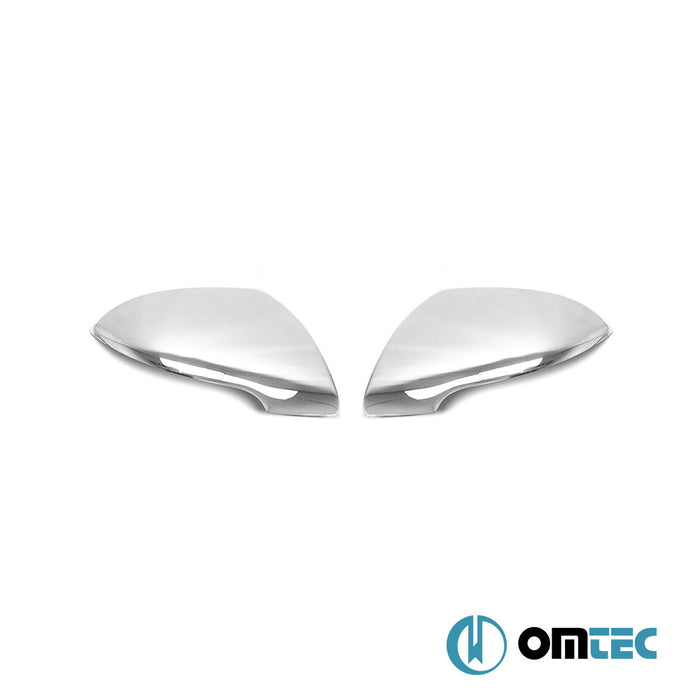 Rétroviseur - Coquilles chromées en inox (Brillant) - 2 pièces - Kia Sportage - SUV SL - (2010 - 2015)