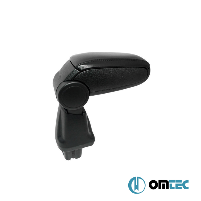 Armrest Box V1 (Leatherette+ABS Adapter) Black - Kia Picanto - HB 5D TA - (2011 - 2017)