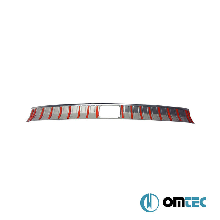 Rear Trunk Sill Cover S.Steel (Gloss) - Kia Sportage - SUV QL - (2015 - 2021)