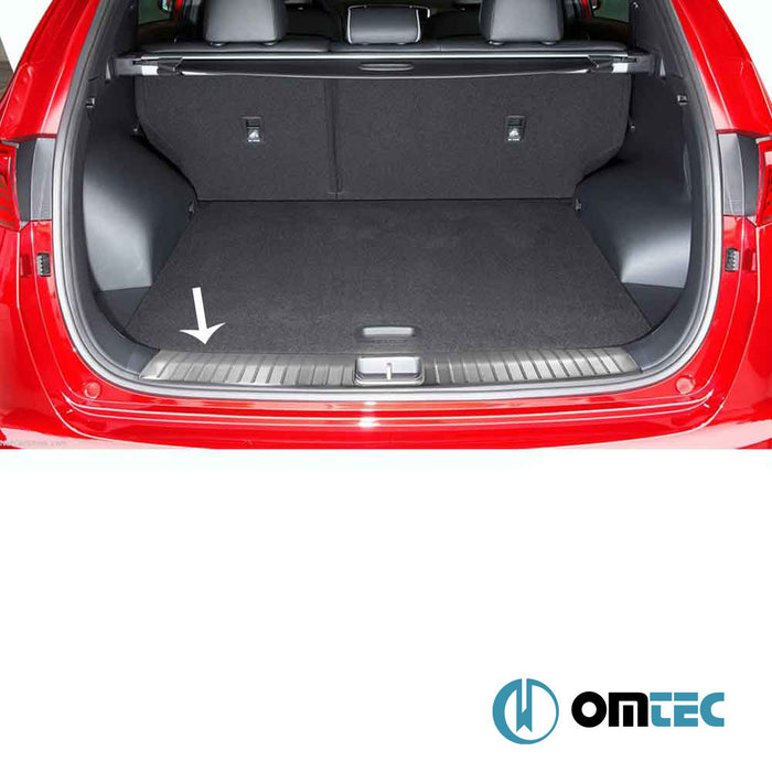 Rear Trunk Sill Cover S.Steel (Brushed) - Kia Sportage - SUV QL - (2015 - 2021)