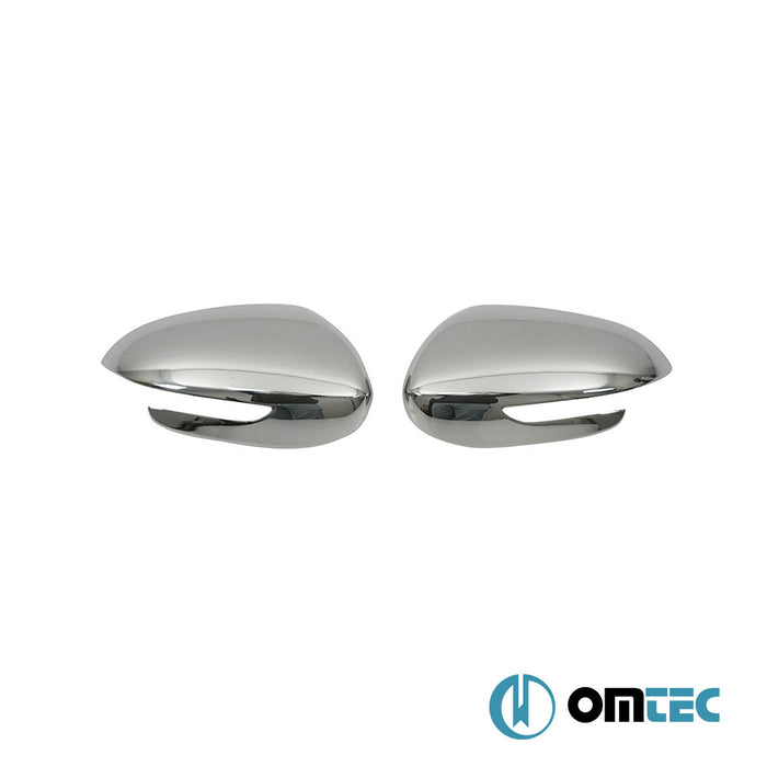 Mirror Cover 2 Pcs. S.Steel (Gloss) - Kia Sportage - SUV QL - (2015 - 2021)