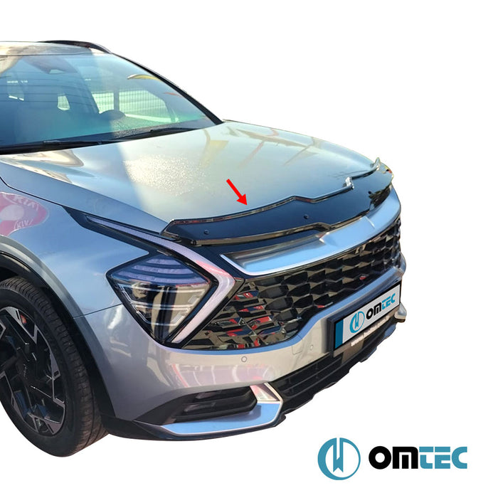 Déflecteur de Capot - ABS (Noir) - Kia Sportage - SUV NQ5 - (2021 - )