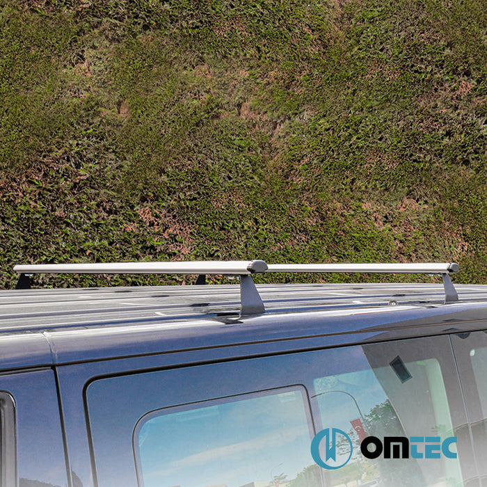 Heavy Duty Roof Bar 2 Pcs. (Silver) Steel - Mercedes-Benz Vito - VAN W639 - (2003 - 2014)