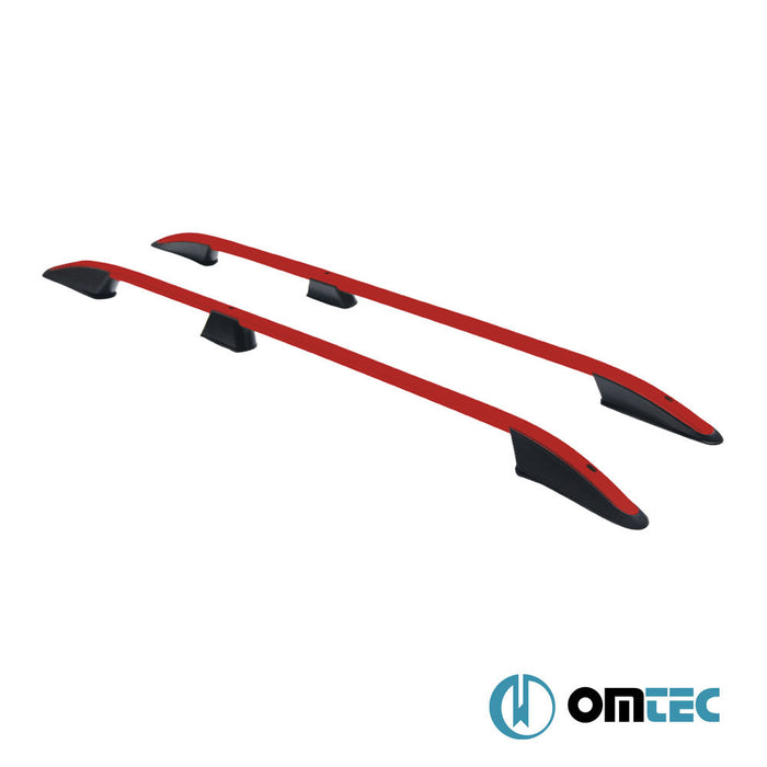 Barres De Toit Longitudinales (Elegance) Rouge 2 Pcs. Alu. (L1) - Mercedes-Benz Vito - VAN W447 - (2014 - )