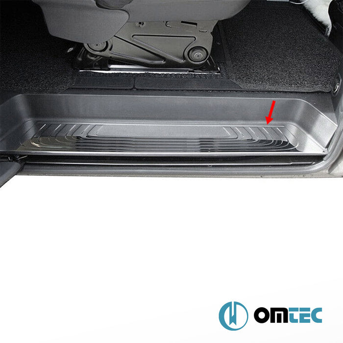 Norm Door Sill Covers 3 Pcs. S.Steel (Gloss) - Mercedes-Benz Vito - VAN W447 - (2014 - )