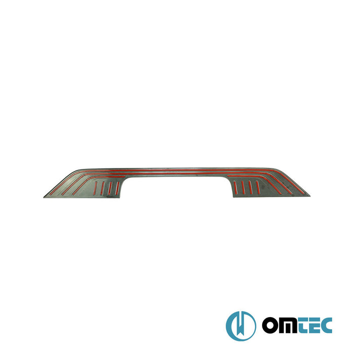 Rear Trunk Sill Cover (Single Door) S.Steel (Black Chrome) - Mercedes-Benz Vito - VAN W447 - (2014 - )