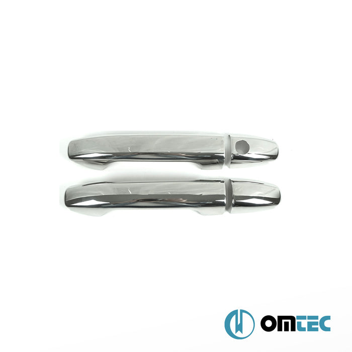 Door Handle Cover 2 Door 4 Pcs. (H1) S.Steel (Gloss) - Mercedes-Benz Sprinter - VAN W907 - (2018 - )