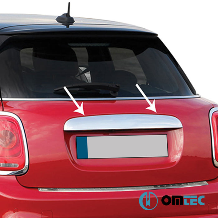 Rear Grab Handle Cover S.Steel (Gloss) - Mini Cooper - HB 3D R56 - (2007 - 2014)