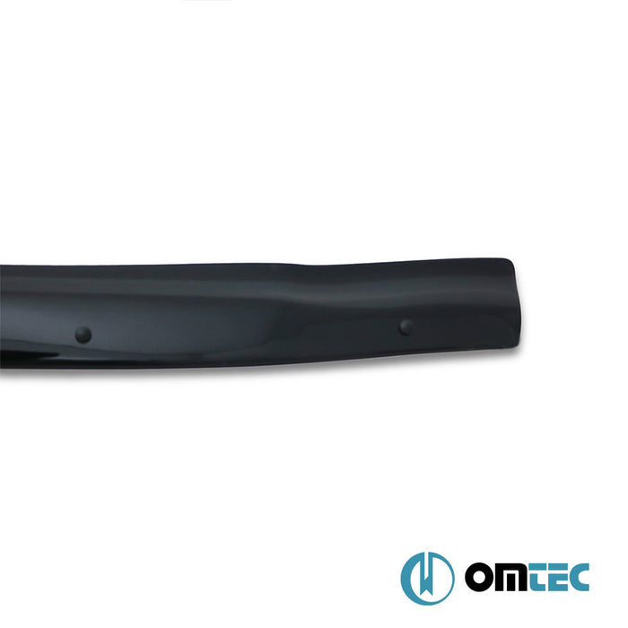 Bonnet Deflector (Black) ABS - Mitsubishi Pajero - SUV V60- - (1998 - 2006)