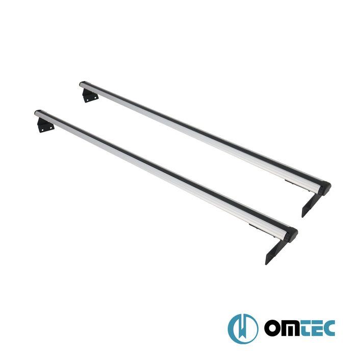 Barres de Benne (Gris) 2 Pcs. Alu. - Toyota Hilux - PK AN120 - (2015 - )