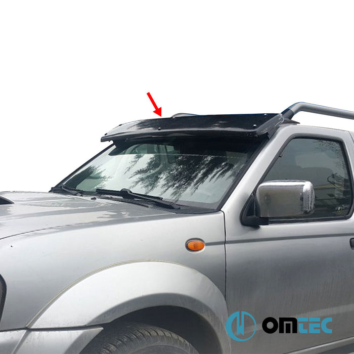 Cam Güneşliği (Siyah) ABS - Nissan Navara - PK D40 - (2005 - 2015)