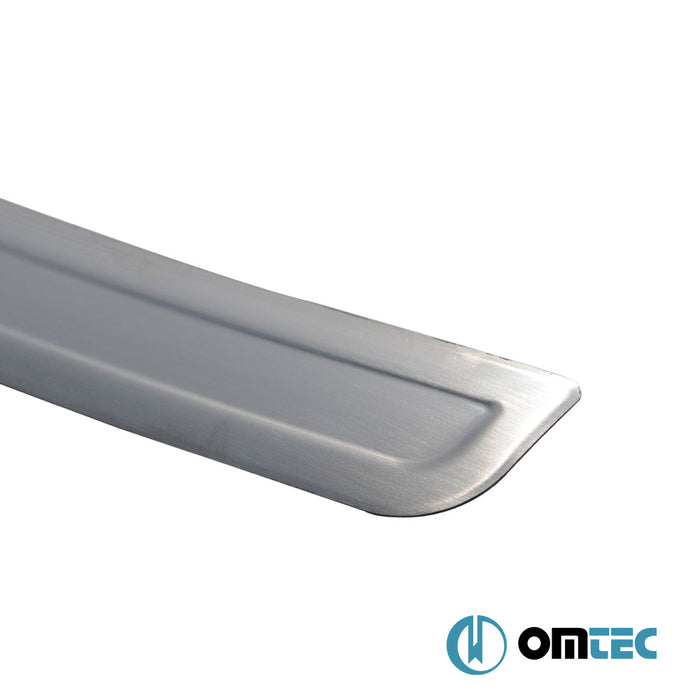 Rear Bumper Sill Cover S.Steel (Brushed) - Nissan Qashqai - SUV J10 - (2007 - 2014)