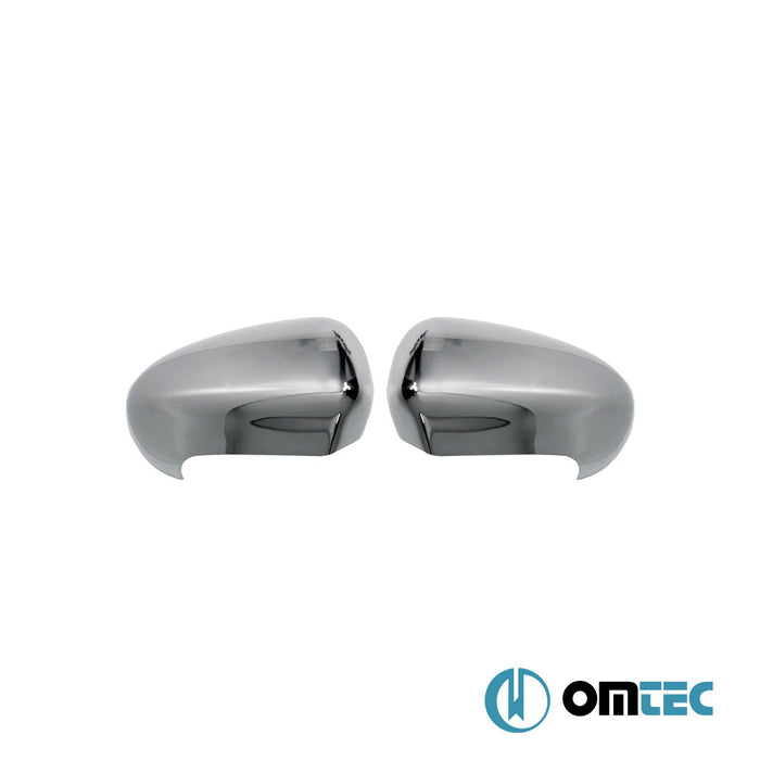 Mirror Cover 2 Pcs. ABS Chrome - Nissan Qashqai - SUV J10 - (2007 - 2014)