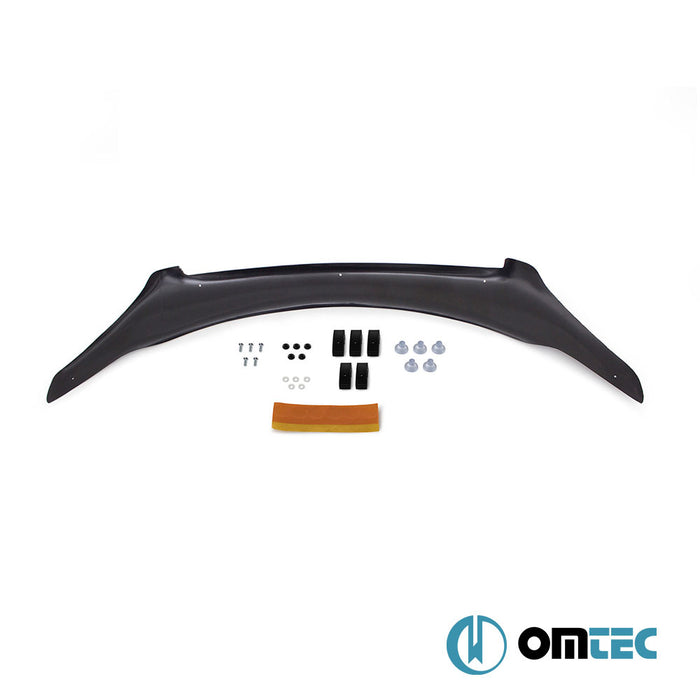 Bonnet Deflector (Black) ABS - Nissan Qashqai - SUV J10 PRE-FL - (2007 - 2010)