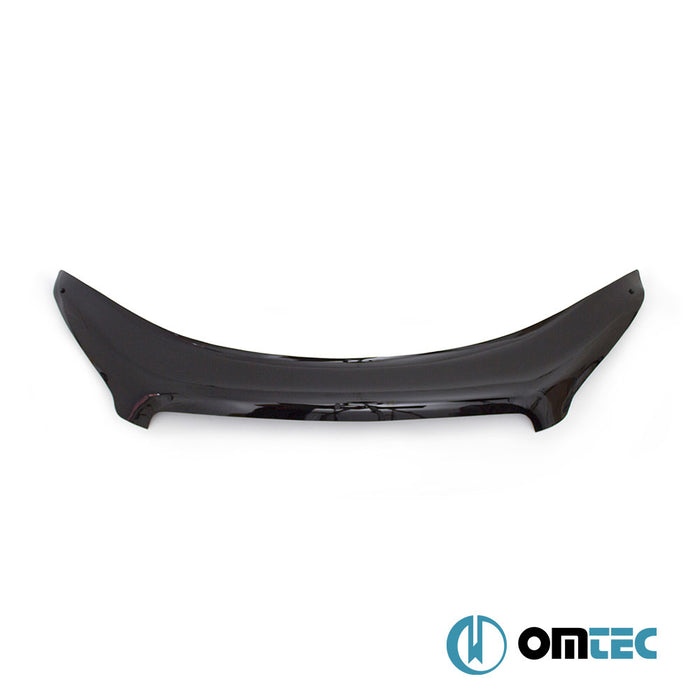 Bonnet Deflector (Black) ABS - Nissan Qashqai - SUV J10 FL - (2010 - 2014)