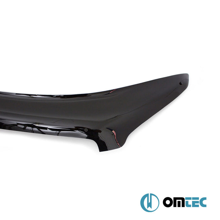 Bonnet Deflector (Black) ABS - Nissan Qashqai - SUV J10 FL - (2010 - 2014)