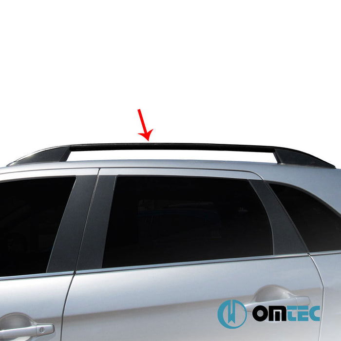 Roof Rails (Elegance-EU Vers.) Silver 2 pcs. Alu. - Chevrolet City Express - MVN I - (2015 - )