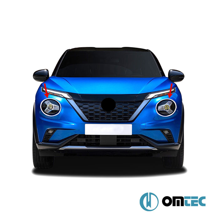 Far Çerçevesi 2 Prç. P.Çelik (Parlak) - Nissan Juke - SUV F16 - (2019 - )