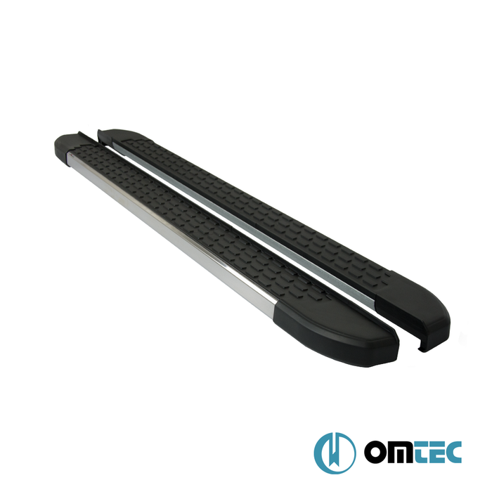 Side Step (NVY Chrome) 2 Pcs. - Nissan Qashqai - SUV J12 - (2021 - )