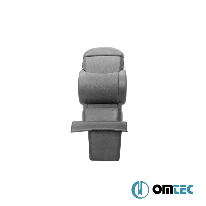 Armrest Box V1 (Leatherette+Vacuum Adapter) Gray - Opel Astra - SW T98 - (1998 - 2004)