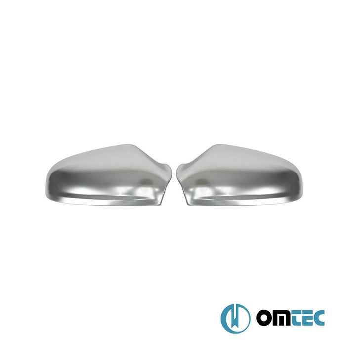 Mirror Cover 2 Pcs. ABS Satin Chrome - Opel Astra - SD A04 - (2004 - 2009)