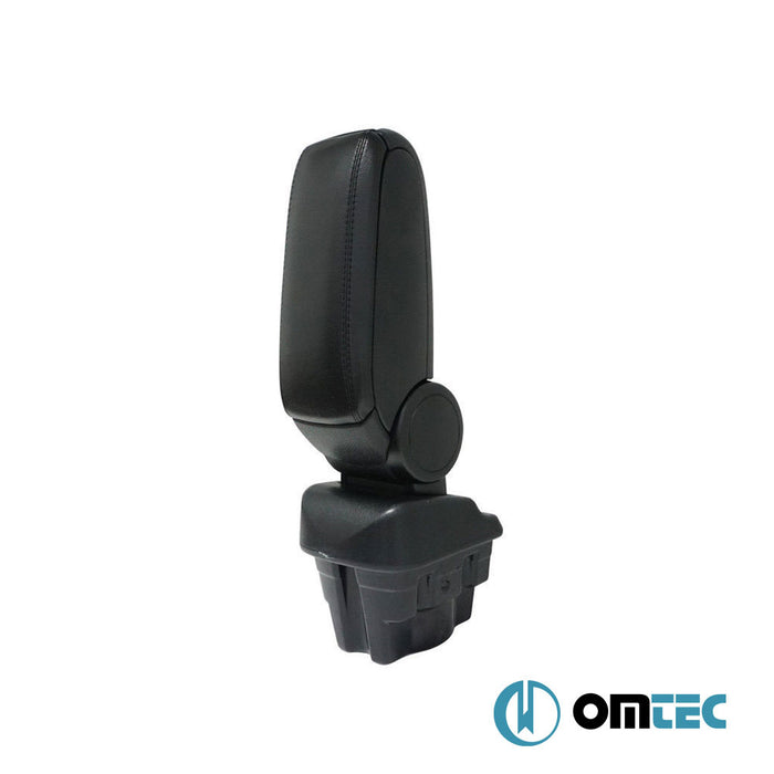 Armrest Box V1 (Leatherette+ABS Adapter) Black - Opel Astra - HB 5D P10 - (2010 - 2015)