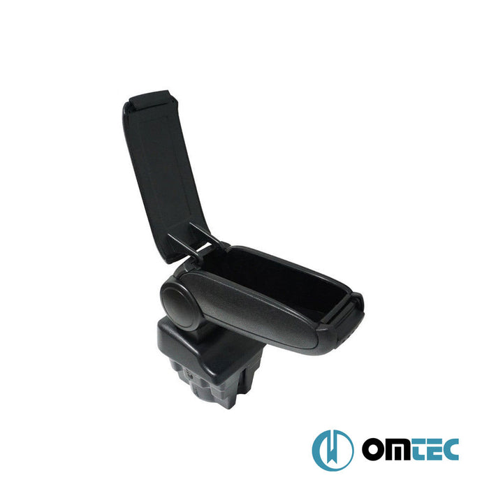 Armrest Box V1 (Leatherette+ABS Adapter) Black - Opel Astra - HB 5D P10 - (2010 - 2015)