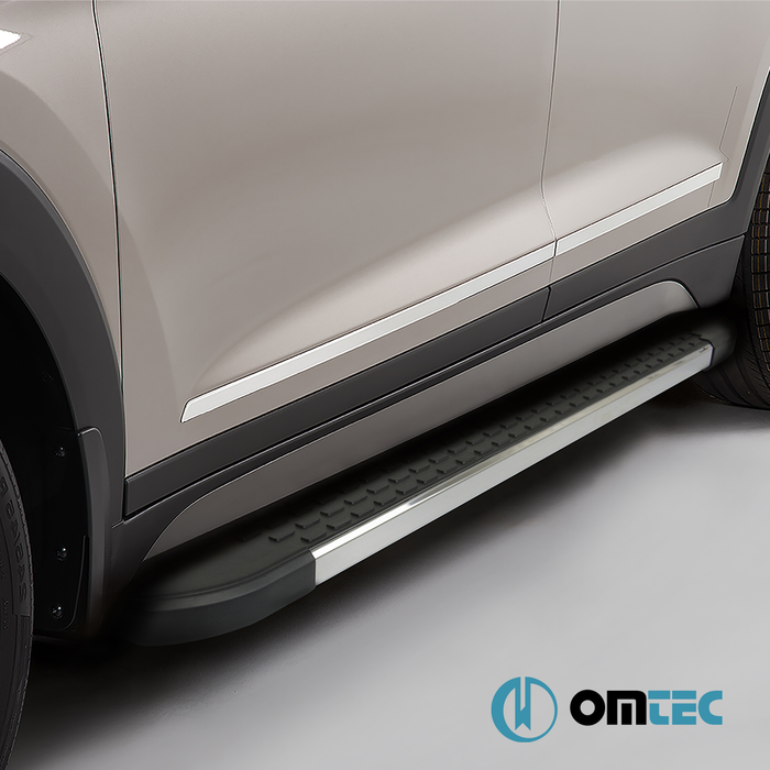 Side Step (NVY Chrome) 2 Pcs. L1 - Citroën Berlingo - MVN K9 - (2019 - )