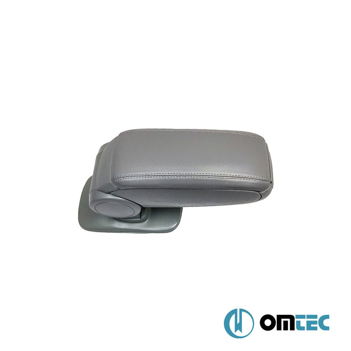 Armrest Box V1 (Leatherette+Vacuum Adapter) Gray - Peugeot 308 - HB 5D T7 - (2008 - 2014)