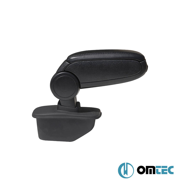 Armrest Box V1 (Leatherette+Vacuum Adapter) Black - Peugeot 308 - SW T7 - (2008 - 2014)