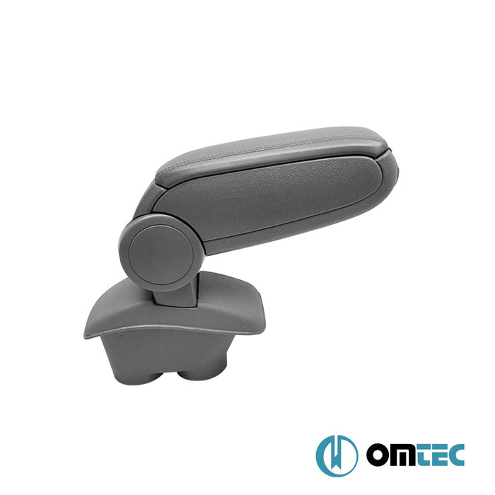 Armrest Box V1 (Leatherette+Vacuum Adapter) Gray - Peugeot 208 - HB 3D A9 - (2012 - 2019)