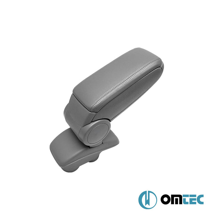 Armrest Box V1 (Leatherette+Vacuum Adapter) Gray - Peugeot 208 - HB 3D A9 - (2012 - 2019)