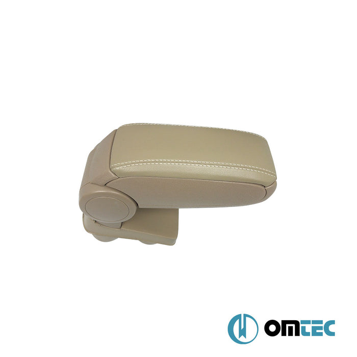 Armrest Box V1 (Leatherette+ABS Adapter) Beige - Peugeot 301 - SD I - (2013 - )