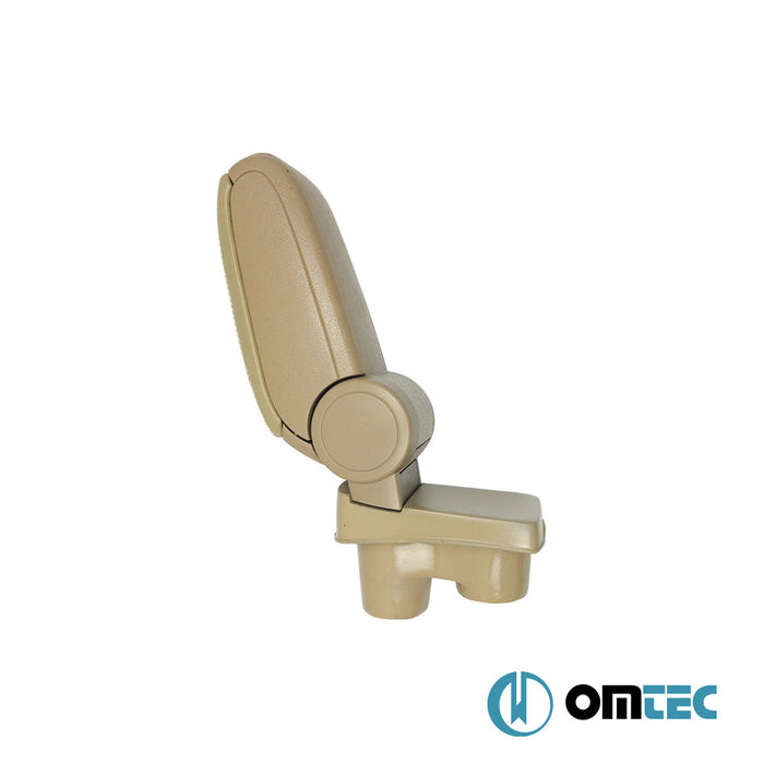 Armrest Box V1 (Leatherette+ABS Adapter) Beige - Peugeot 301 - SD I - (2013 - )