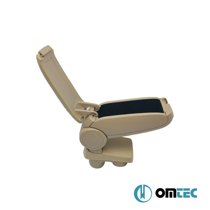 Armrest Box V1 (Leatherette+ABS Adapter) Beige - Peugeot 301 - SD I - (2013 - )