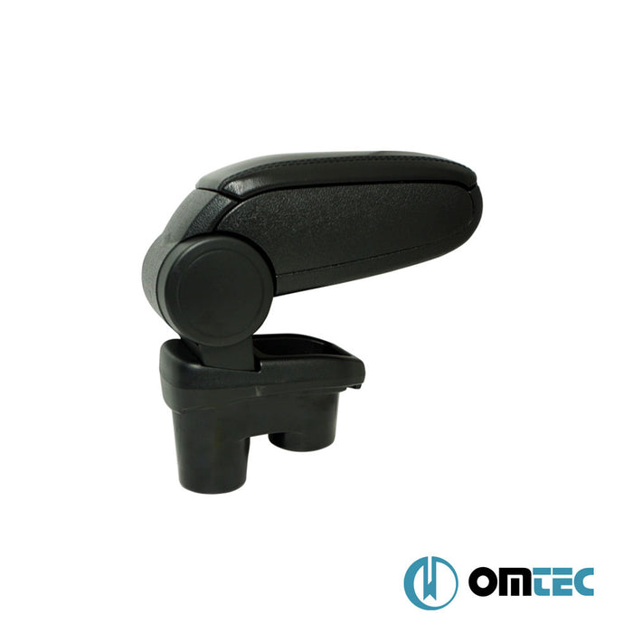 Armrest Box V1 (Leatherette+ABS Adapter) Black - Peugeot 301 - SD I - (2013 - )